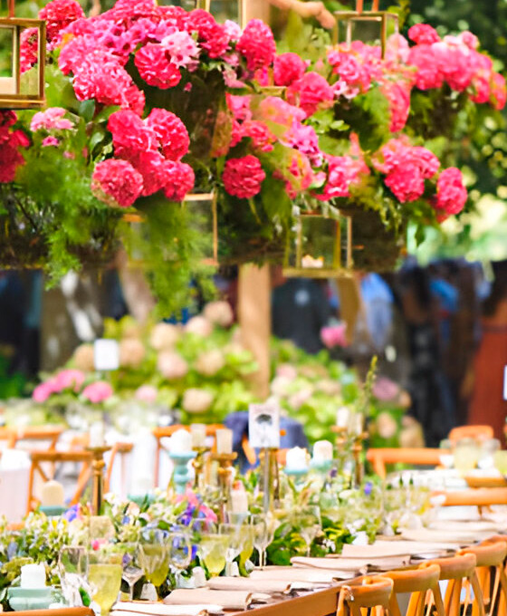 Decoración de interior para Bodas